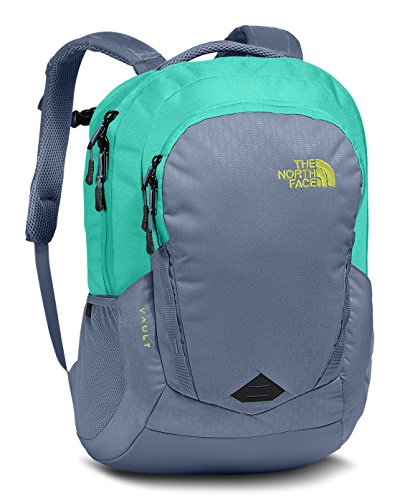 0190542098693 - THE NORTH FACE WOMEN'S VAULT BACKPACK FOLKSTONE GRAY/WILD LIME ONE SIZE