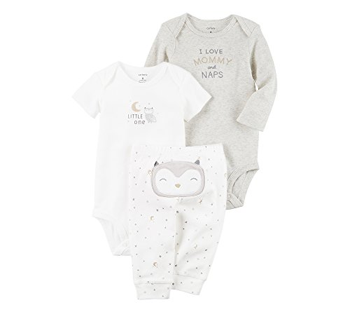 0190795467123 - CARTER'S BABY 3-PIECE I LOVE MOMMY SET 3 MONTHS