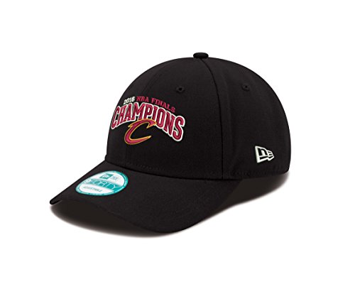 0190843361212 - NBA CLEVELAND CAVALIERS 2016 FINALS CHAMPS 9FORTY ADJUSTABLE CAP, BLACK, ONE SIZE