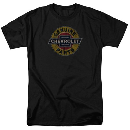 0190860104373 - CHEVROLET - GENUINE CHEVY PARTS DISTRESSED SIGN - SHORT SLEEVE SHIRT - XXXX-LARGE