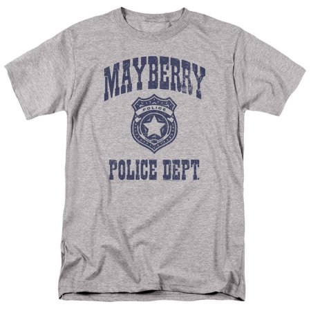 0190860984975 - ANDY GRIFFITH SHOW - MAYBERRY POLICE - SHORT SLEEVE SHIRT - LARGE
