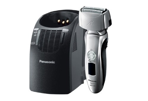 0001910012084 - PANASONIC ARC3 ELECTRIC RAZOR, MEN'S 3-BLADE CORDLESS WITH WET/DRY CONVENIENCE, AUTOMATIC PREMIUM CLEAN & CHARGE STATION INCLUDED, ES-LT71-S