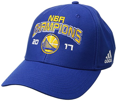 0191030228141 - NBA GOLDEN STATE WARRIORS ADULT MEN NBA FINALS CHAMP CAP, ONE SIZE, ROYAL