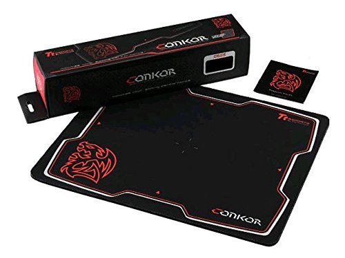 0191120076416 - THERMALTAKE EMP0001CLS TT ESPORTS CONKOR PROFESSIONAL GAMING MOUSE PAD WITH HIGH-FRICTION PRECISION-CONTROL