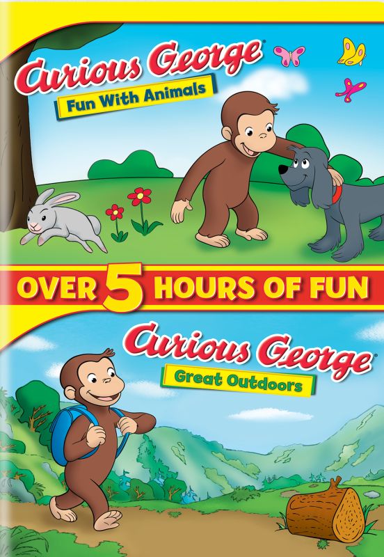 0191329143322 - CURIOUS GEORGE: FUN WITH ANIMALS/THE GREAT OUTDOORS