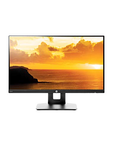 0191628120741 - HP 23.8-INCH FHD IPS MONITOR WITH TILT/HEIGHT ADJUSTMENT AND BUILT-IN SPEAKERS (VH240A, BLACK)