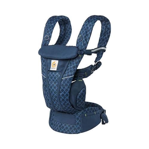 0191653006294 - ERGOBABY ALL CARRY POSITIONS BREATHABLE MESH BABY CARRIER WITH ENHANCED LUMBAR SUPPORT & AIRFLOW (7-45 LB), OMNI BREEZE, REACH FOR THE STARS