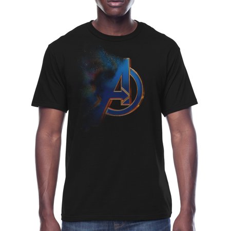 0191685716321 - MARVEL THE AVENGERS CLASSIC SHIELD MEN’S AND BIG MEN’S GRAPHIC T-SHIRT