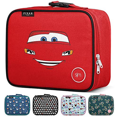 0191719141587 - SIMPLE MODERN KIDS LUNCH BAG - INSULATED REUSABLE MEAL CONTAINER BOX FOR GIRLS, BOYS, WOMEN, MEN, SMALL HADLEY, DISNEY: CARS KA-CHOW