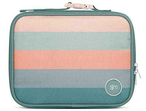 0191719198604 - SIMPLE MODERN KIDS LUNCH BOX FOR TODDLER | REUSABLE INSULATED BAG FOR GIRLS, BOYS MEAL CONTAINERS FOR SCHOOL | HADLEY COLLECTION | LAINLEY STRIPE