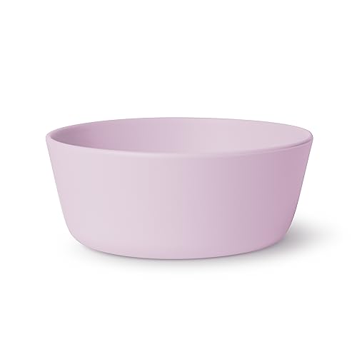 0191719219910 - SIMPLE MODERN SILICONE BOWL FOR BABY, TODDLER | FEEDING SUPPLIES BABY FOOD BOWLS DINNERWARE DISHES FOR KIDS | MICROWAVE SAFE | BENNETT COLLECTION | LAVENDER MIST