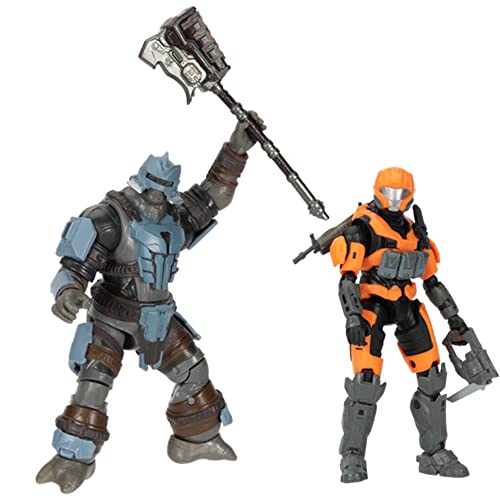 0191726390879 - HALO 3.75 2 FIGURE DELUXE MISSION PACK - MISSION: PENANCE WITH ELITE WARLORD AND JACKAL FREEBOOTER