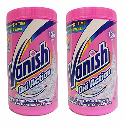 0019200938549 - VANISH OXI ACTION IN-WASH FABRIC SOFTENER, 47.6 OUNCES (PACK OF 2)