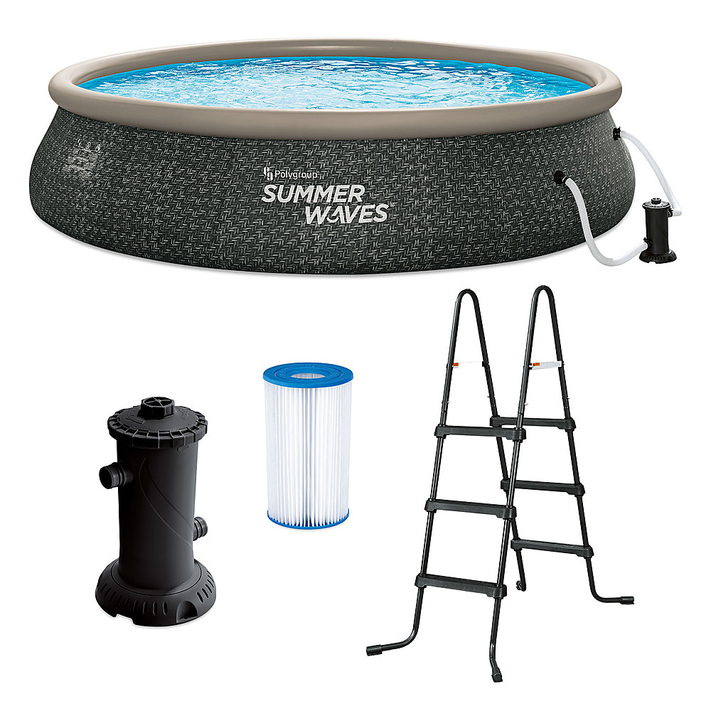 0192072028249 - SUMMER WAVES - QUICK SET RING ABOVE GROUND POOL