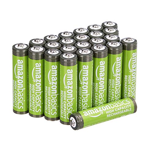 0192233056968 - AMAZONBASICS AAA HIGH-CAPACITY RECHARGEABLE BATTERIES 850MAH (24-PACK) PRE-CHARGED