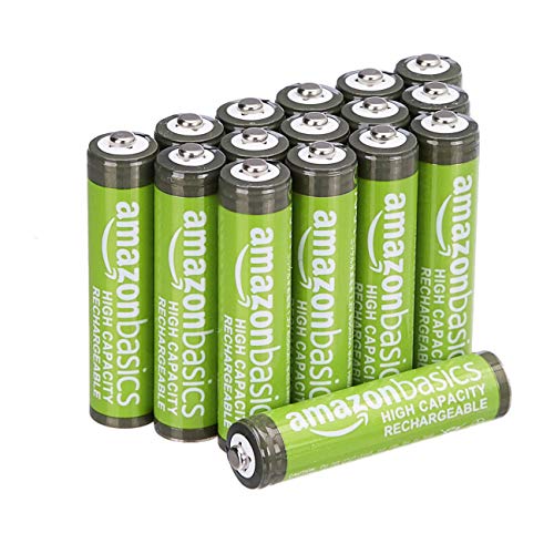 0192233056982 - AMAZONBASICS AAA HIGH-CAPACITY RECHARGEABLE BATTERIES 850MAH (16-PACK) PRE-CHARGED