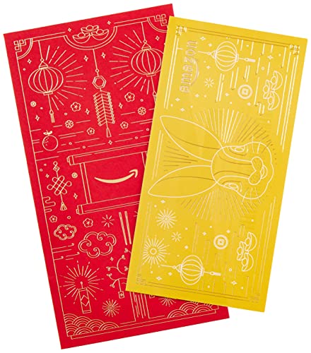 0192233086590 - AMAZON.COM GIFT CARD FOR ANY AMOUNT IN A LUNAR NEW YEAR RABBIT PAPER CERTIFICATE