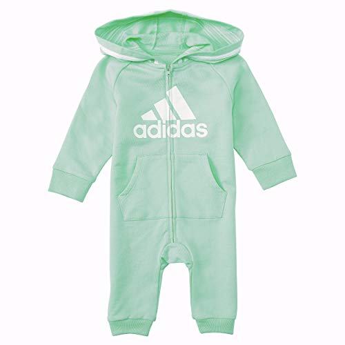 0192399733970 - ADDIAS GIRLS AND BABY BOYS’ COVERALL, MINT GREEN, 12 MONTHS
