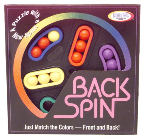 0019275058005 - BACK-SPIN HANDHELD PUZZLE GAME