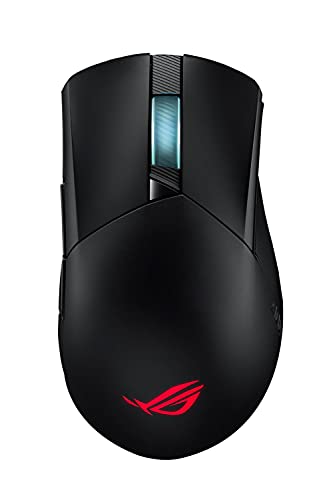 0192876966532 - ASUS ROG GLADIUS III WIRELESS GAMING MOUSE (TRI-MODE CONNECTIVITY WITH 2.4GHZ AND BLUETOOTH LE, TUNED 19,000 DPI SENSOR, HOT SWAPPABLE PUSH-FIT II SWITCHES, ERGO SHAPE, ROG OMNI MOUSE FEET)