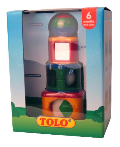 0019287894202 - TOLO TOYS STACKING ACTIVITY SHAPES