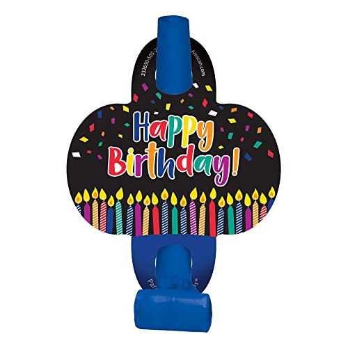 0192937190227 - BIRTHDAY CANDLES BLOWOUT - 3 3/4 | MULTICOLOR | 8 PCS.
