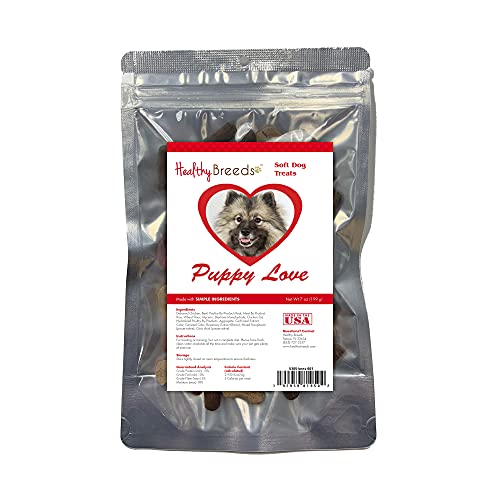 0192959819502 - HEALTHY BREEDS KEESHONDEN PUPPY LOVE SOFT CHEWY TREATS 7 OZ