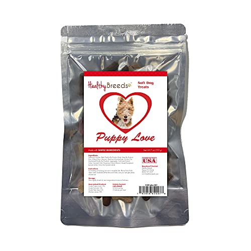 0192959820478 - HEALTHY BREEDS WIRE FOX TERRIER PUPPY LOVE SOFT CHEWY TREATS 7 OZ