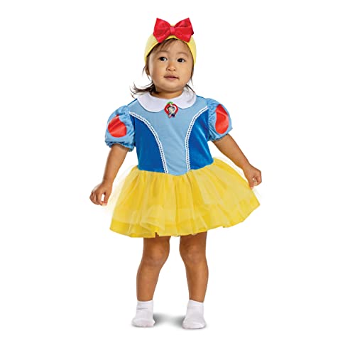 0192995125438 - DISGUISE BABY SNOW WHITE INFANT COSTUME, AS SHOWN, SIZE (12-18 MONTHS)