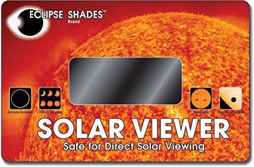 0019317400915 - RAINBOW SYMPHONY SOLAR VIEWER - #14 WELDERS GLASS VIEW SOLAR ECLIPSES AND SUN SPOTS SAFELY