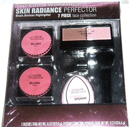 0019333752142 - THE COLOR WORKSHOP SKIN RADIANCE PERFECTOR 7 PIECE FACE COLLECTION