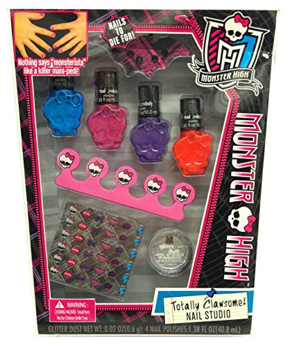 0019333943236 - MONSTER HIGH TOTALLY CLAWSOME NAIL STUDIO