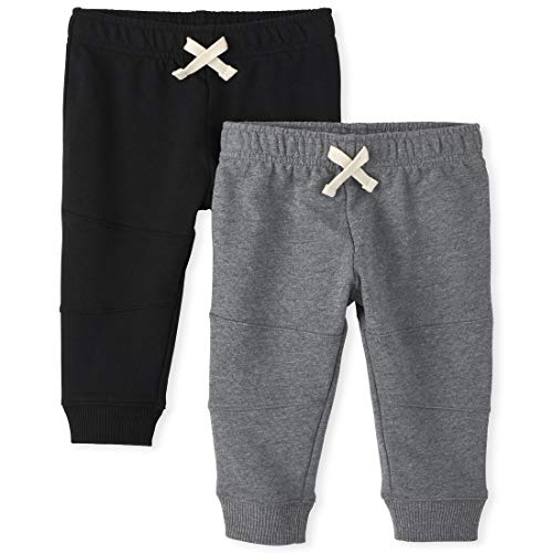 0193511904667 - THE CHILDREN’S PLACE BABY BOYS’ JOGGERS, PACK OF TWO, MULTI CLR, 18-24MONTH