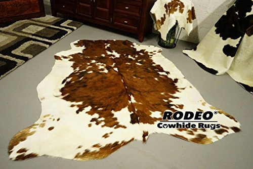 0019372046608 - ST SCORE THE BEST PRICE WITH SUPERIOR QUALITY RODEO COWHIDE RUG TRICOLOR ST