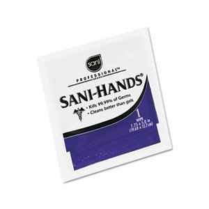 0019372286318 - NICE PAK D43600 PDI SANI-HANDS INSTANT HAND SANITIZING WIPES (PACK OF 100)