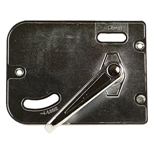 0019372817826 - TRI-MARK 11022-05 ENTRANCE DOOR LATCH PLATE COVER ASSEMBLY