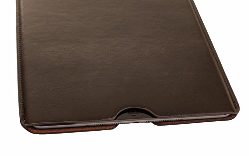 0019372891604 - KYASI AUTHENTIC TOUCHHIDE TOTE CASE COVER WITH PREMIUM SYNTHETIC LEATHER FOR APPLE MACBOOK AIR 13-INCH, SADDLEBACK BROWN