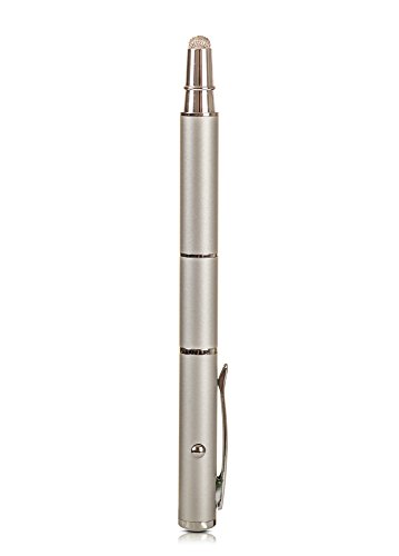 0019372892229 - KYASI DREAM STYLUS PEN COMBO WITH TOP RATED MICROFIBER TIP ULTRA STYLUS PREMIUM PEWTER