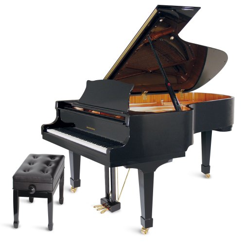 0019407031524 - SUZUKI M-840 BL 7'0-INCH ACOUSTIC GRAND PIANO,HIGH GLOSS BLACK