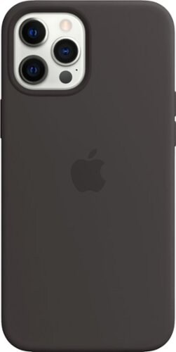 0194252169179 - APPLE - IPHONE 12 AND IPHONE 12 PRO SILICONE CASE WITH MAGSAFE - BLACK