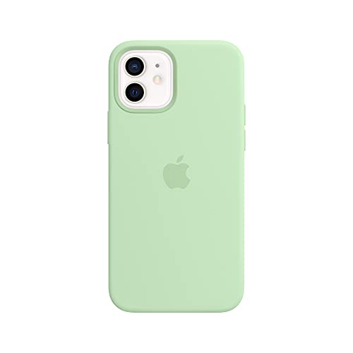 0194252465417 - APPLE SILICONE CASE WITH MAGSAFE (FOR IPHONE 12 | 12 PRO) - PISTACHIO