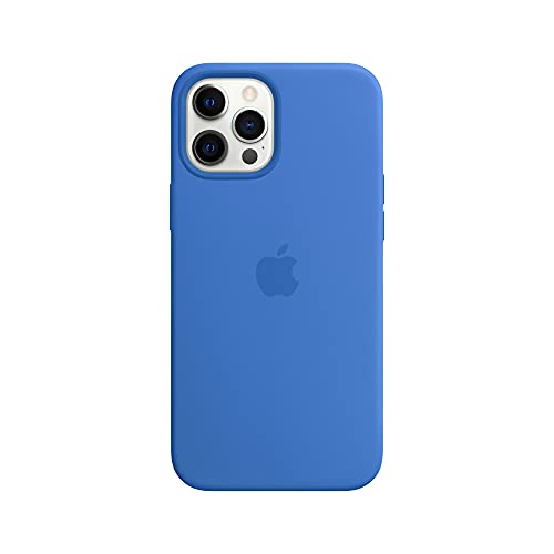0194252465875 - APPLE SILICONE CASE WITH MAGSAFE (FOR IPHONE 12 PRO MAX) - CAPRI BLUE