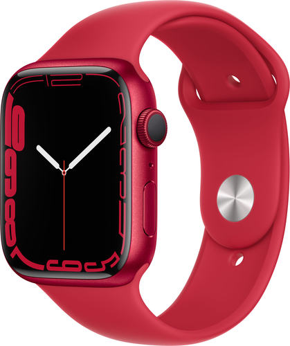 0194252591086 - APPLE WATCH SERIES 7 GPS, 41MM (PRODUCT) RED ALUMINUM CASE WITH (PRODUCT) RED SPORT BAND - REGULAR