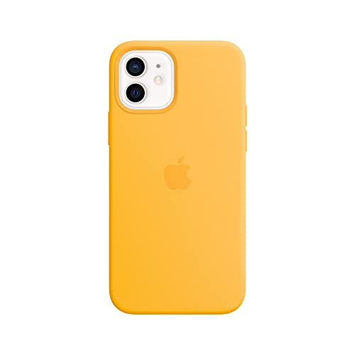 0194252624050 - APPLE SILICONE CASE WITH MAGSAFE (FOR IPHONE 12 | 12 PRO) - SUNFLOWER