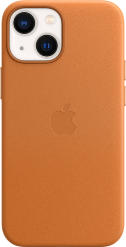 0194252779699 - APPLE - IPHONE 13 MINI LEATHER CASE WITH MAGSAFE - GOLDEN BROWN