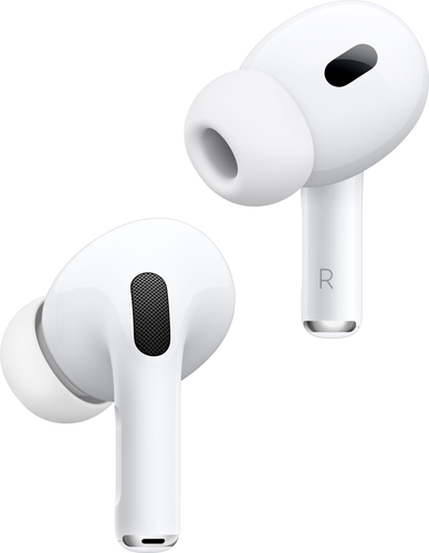 0194253397168 - APPLE AIRPODS PRO (2ND GENERATION) WIRELESS EARBUDS WITH MAGSAFE CHARGING CASE. ACTIVE NOISE CANCELLING, PERSONALIZED SPATIAL AUDIO, CUSTOMIZABLE FIT, BLUETOOTH HEADPHONES FOR IPHONE