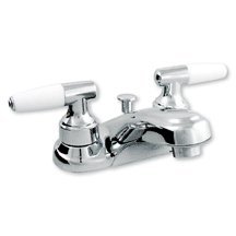 0019442463267 - LDR INDUSTRIES 011 4651 EXQ DOUBLE HANDLE LAVTORY FACET WITH POP UP CHROME