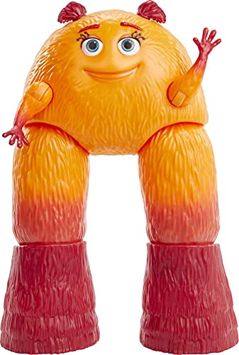 0194735008773 - MONSTERS AT WORK VAL ACTION FIGURE, COLLECTIBLE DISNEY PLUS CHARACTER TOY, HIGHLY POSABLE WITH AUTHENTIC DETAIL, KIDS GIFT AGES 3 YEARS & OLDER