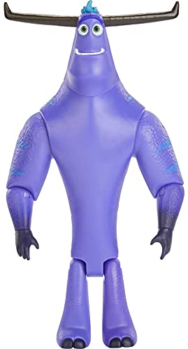 0194735008803 - MONSTERS AT WORK TYLOR TUSKMON ACTION FIGURE, COLLECTIBLE DISNEY PLUS CHARACTER TOY, 7.9-IN TALL HIGHLY POSABLE WITH AUTHENTIC DETAIL, KIDS GIFT AGES 3 YEARS & OLDER