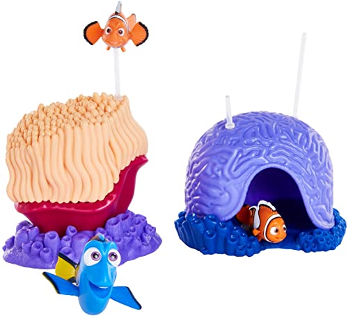 0194735012176 - DISNEY PIXAR FEATURED FAVORITES FINDING NEMO COLLECTABLE FIGURES MARLIN, NEMO & DORY WITH ACCESSORIES, POSABLE TOYS WITH AUTHENTIC LOOK, COLLECTORS GIFT AGES 6 YEARS & OLDER